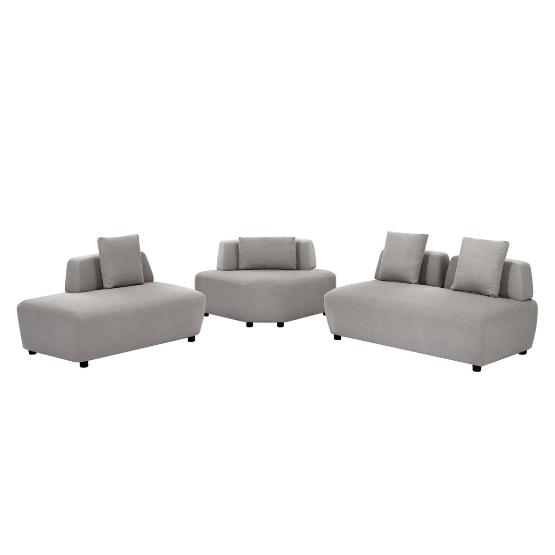 Buy farmhouse furniture Le Verona | Modern Modular Luxury Grey Italian Contemporary Sofa Sectional - Modern Cottage Farmhouse Furniture