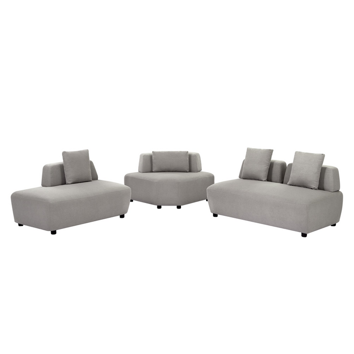 Buy farmhouse furniture Le Verona | Modern Modular Luxury Grey Italian Contemporary Sofa Sectional - Modern Cottage Farmhouse Furniture
