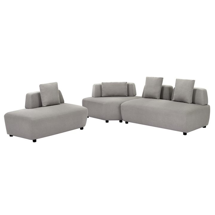 Buy farmhouse furniture Le Verona | Modern Modular Luxury Grey Italian Contemporary Sofa Sectional - Modern Cottage Farmhouse Furniture