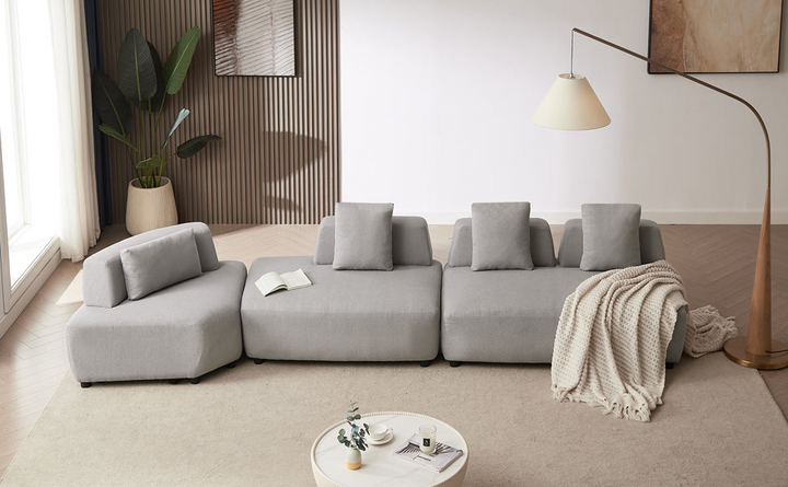 Buy farmhouse furniture Le Verona | Modern Modular Luxury Grey Italian Contemporary Sofa Sectional - Modern Cottage Farmhouse Furniture