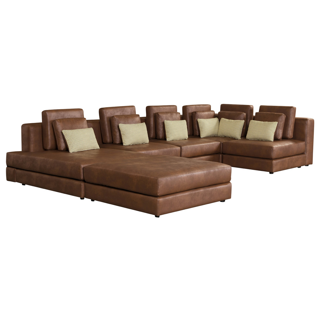 Buy farmhouse furniture Birch Willows | Large Modern Farmhouse Modular Luxury Sectional Sofa - Modern Cottage Farmhouse Furniture