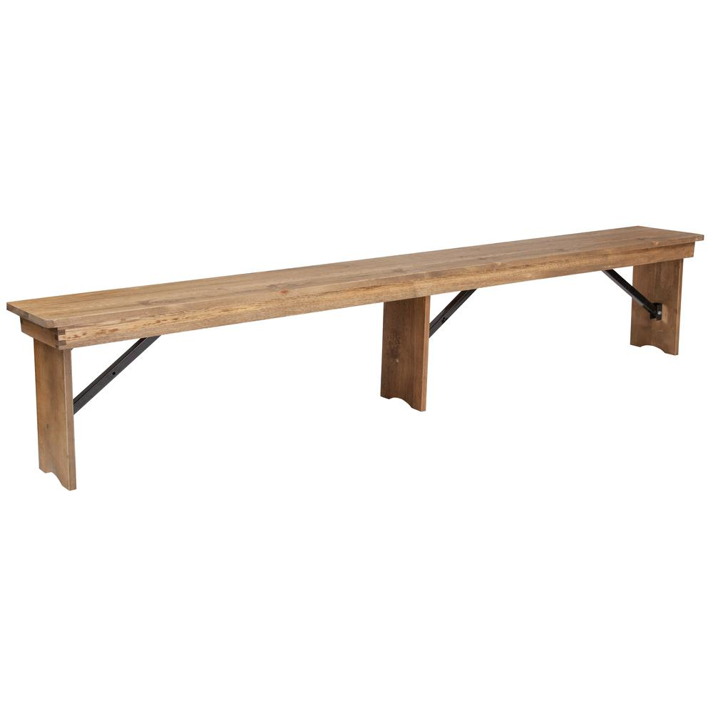 Buy farmhouse furniture La Amor Mediterranean Farmhouse Style Folding Dining Bench - Modern Cottage Farmhouse Furniture