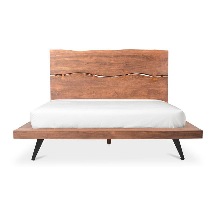Buy farmhouse furniture Madagascar Mediterranean Farmhouse Platform Bed King - Modern Cottage Farmhouse Furniture