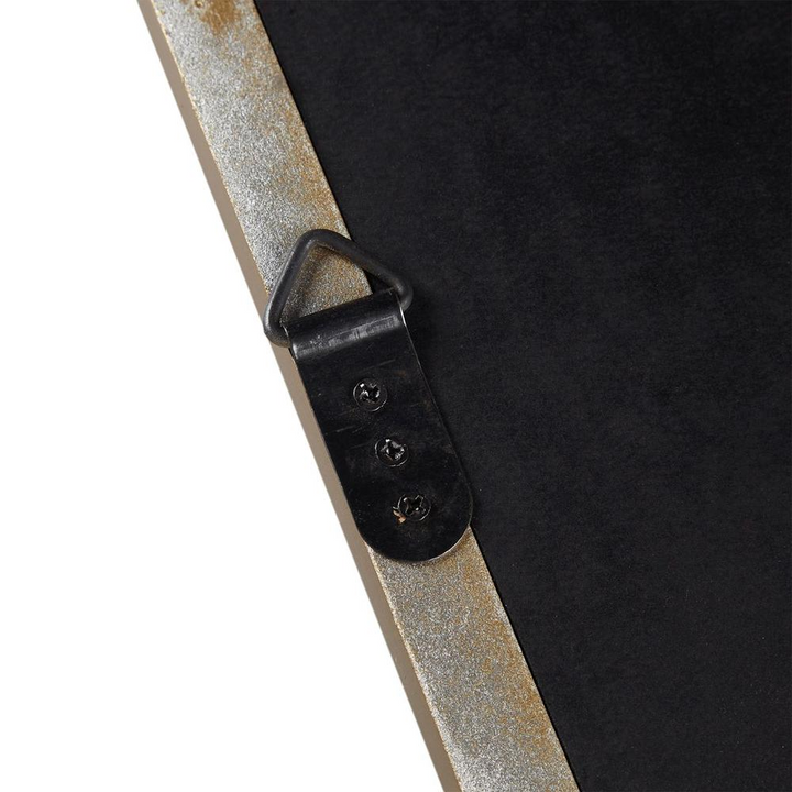 Buy farmhouse furniture Gold Scalloped Wood Wall Mirror - Modern Cottage Farmhouse Furniture