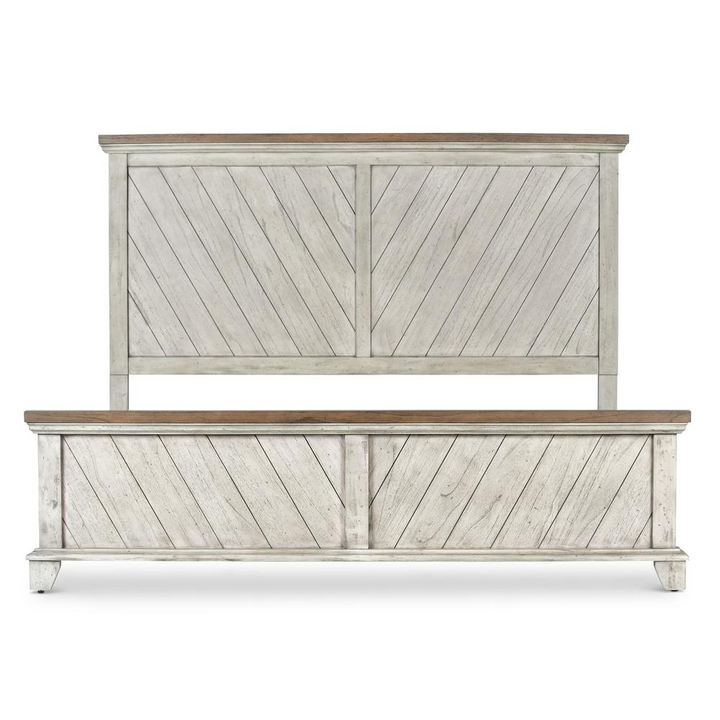 Buy farmhouse furniture Tuscan Heritage Mediterranean Farmhouse King Bed - Modern Cottage Farmhouse Furniture