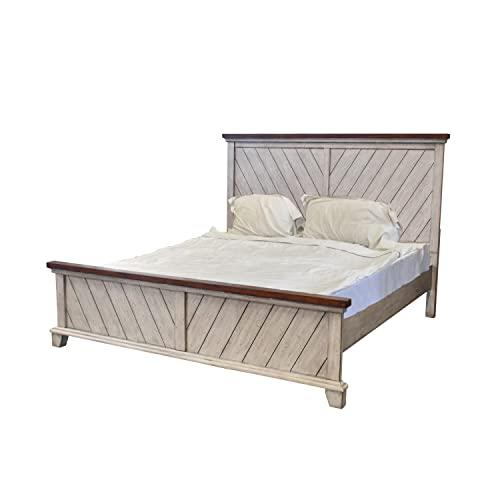 Buy farmhouse furniture Bear Creek Queen Bed - Modern Cottage Farmhouse Furniture
