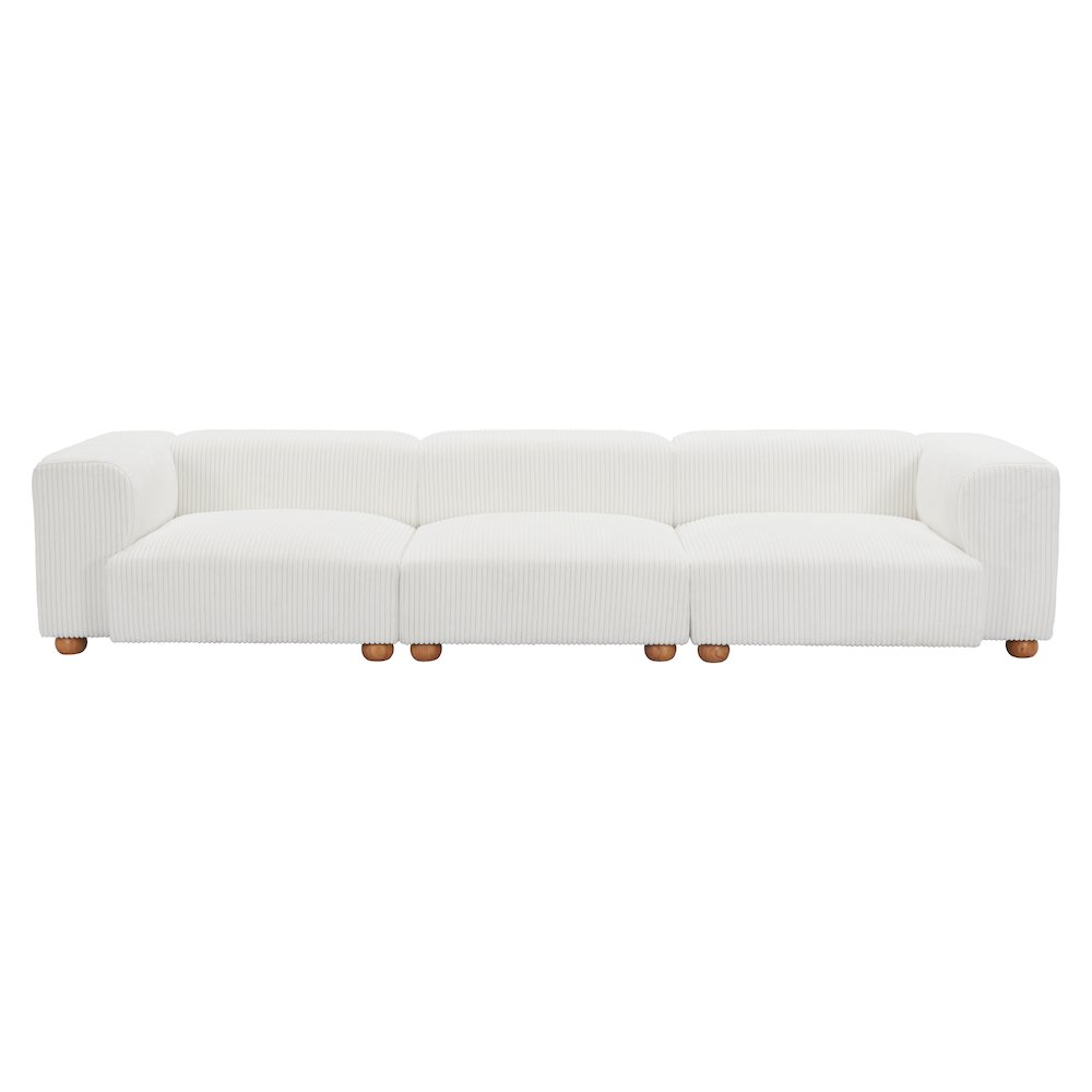 Buy farmhouse furniture Tayte Sofa White - Modern Cottage Farmhouse Furniture