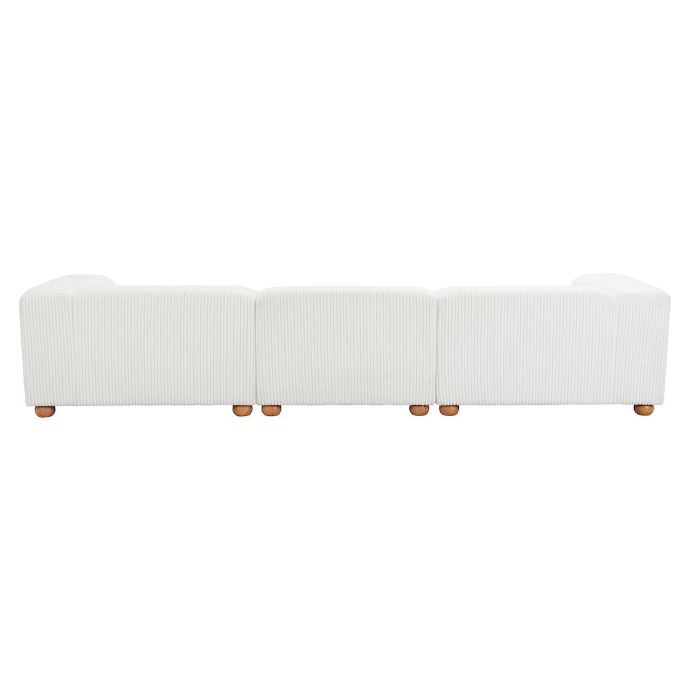 Buy farmhouse furniture Tayte Sofa White - Modern Cottage Farmhouse Furniture