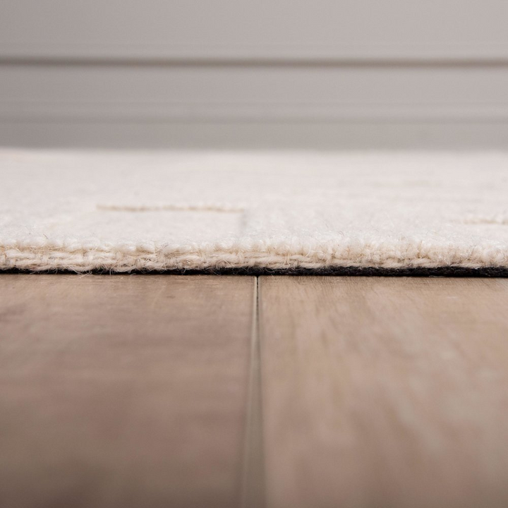 Buy farmhouse furniture Hand Tufted Farmhouse Area Rug | Loop Pile, 8&