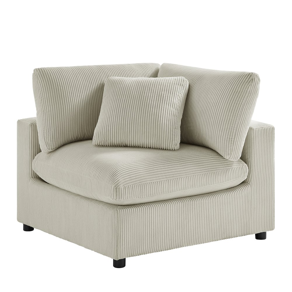 Buy farmhouse furniture La Casella Simple Mediterranean Farmhouse Modular 3-piece Sofa - Modern Cottage Farmhouse Furniture