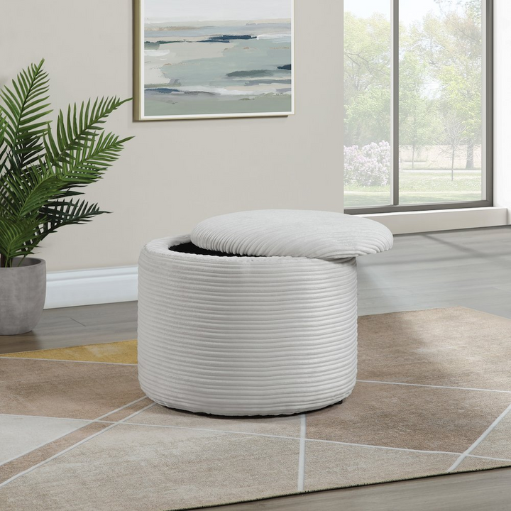 Buy farmhouse furniture Brayfield Storage Ottoman - Modern Cottage Farmhouse Furniture