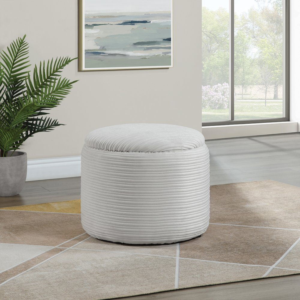Buy farmhouse furniture Brayfield Storage Ottoman - Modern Cottage Farmhouse Furniture