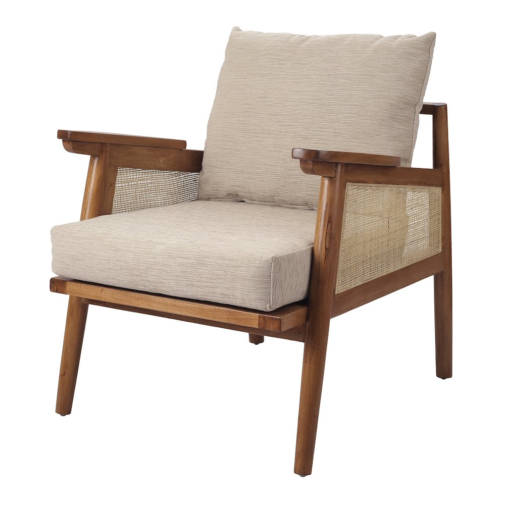 Buy farmhouse furniture Teramo Rattan Accent Chair - Modern Cottage Farmhouse Furniture