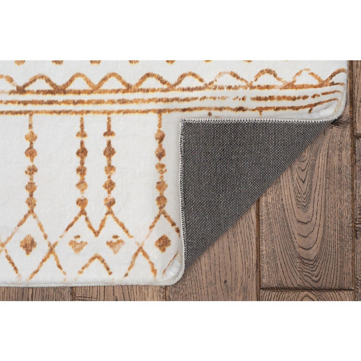 Buy farmhouse furniture Casbah Gold | Moroccan Mediterranean Luxury Faux Rabbit Fur Area Rug - Modern Cottage Farmhouse Furniture