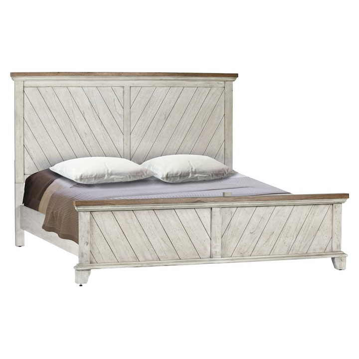 Buy farmhouse furniture Tuscan Heritage Mediterranean Farmhouse King Bed - Modern Cottage Farmhouse Furniture