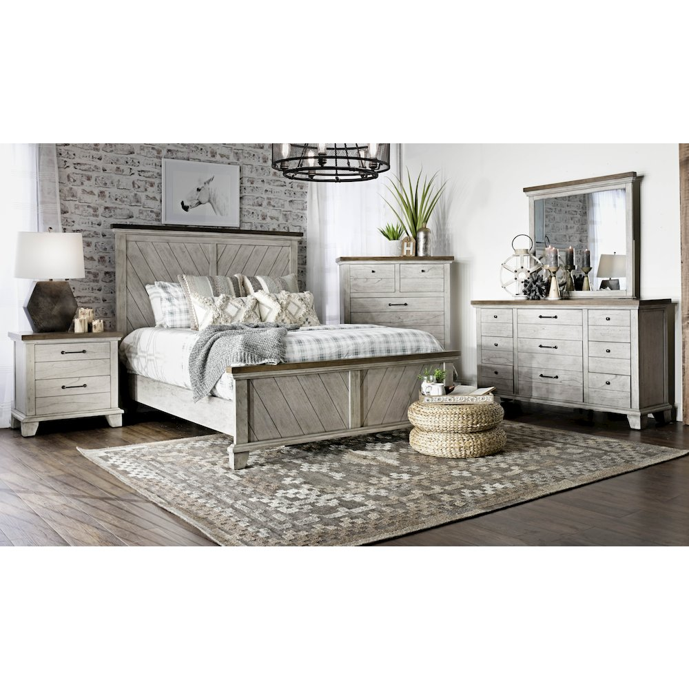 Buy farmhouse furniture Bear Creek Queen Bed - Modern Cottage Farmhouse Furniture