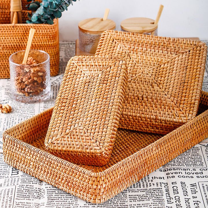 Buy farmhouse furniture Villaggio Solito Posto | Mediterranean Autumn Vine Handmade Woven Storage Basket - Modern Cottage Farmhouse Furniture