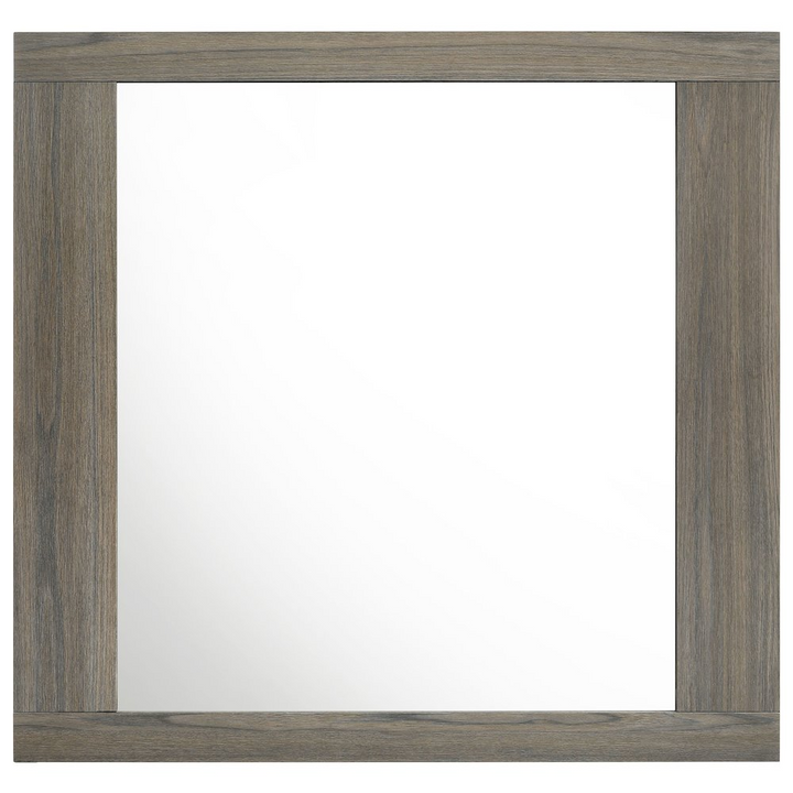 Buy farmhouse furniture Fenwick Dresser Mirror Grey Oak - Modern Cottage Farmhouse Furniture