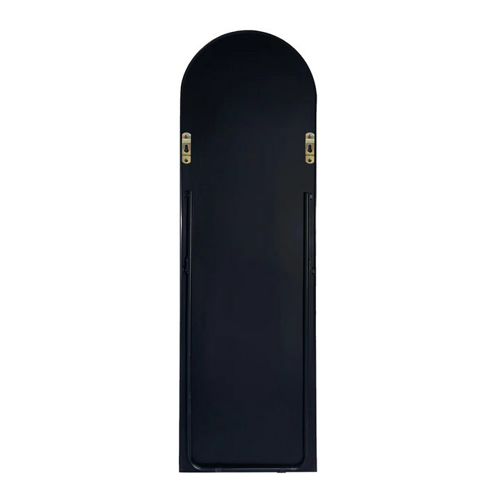 Buy farmhouse furniture Gold 71x27.5 inch metal arch stand full length mirror - Modern Cottage Farmhouse Furniture