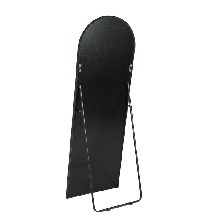 Buy farmhouse furniture Gold 71x27.5 inch metal arch stand full length mirror - Modern Cottage Farmhouse Furniture