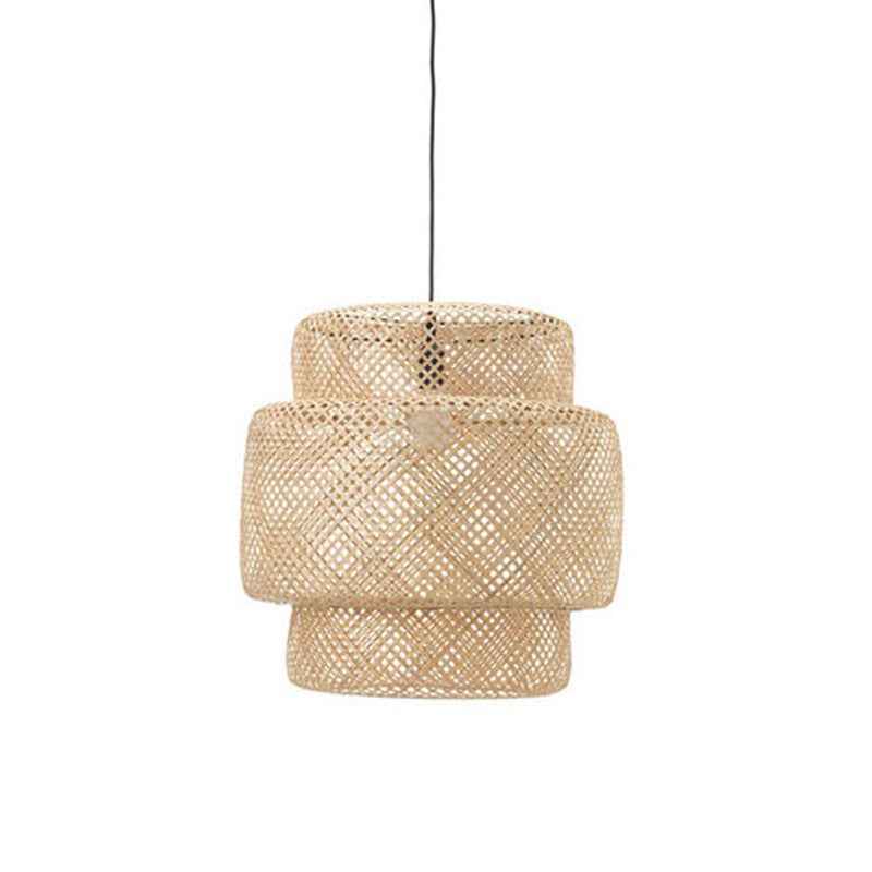 Buy farmhouse furniture Modern Boho Rattan Bamboo Chandelier - Modern Cottage Farmhouse Furniture