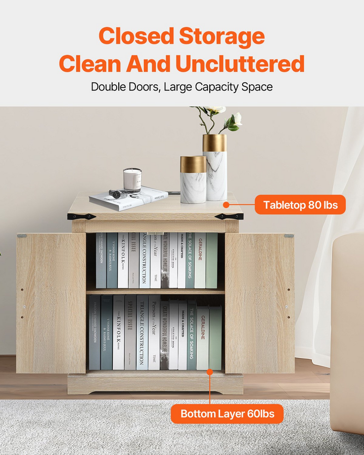 Buy farmhouse furniture Lily | Modern Farmhouse End Table - Modern Cottage Farmhouse Furniture