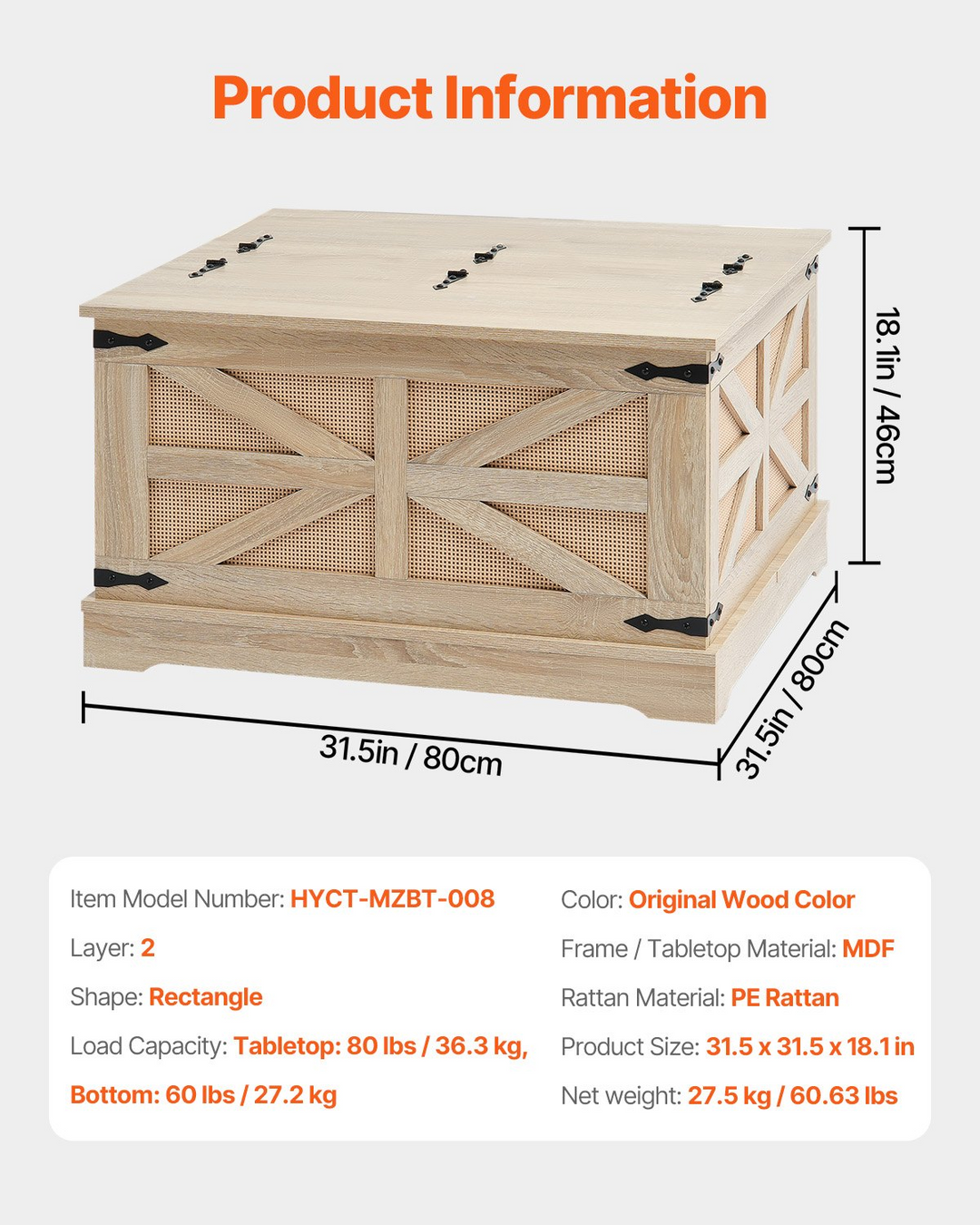 Buy farmhouse furniture Lily | Modern Luxury Contemporary Farmhouse Coffee Table - Modern Cottage Farmhouse Furniture