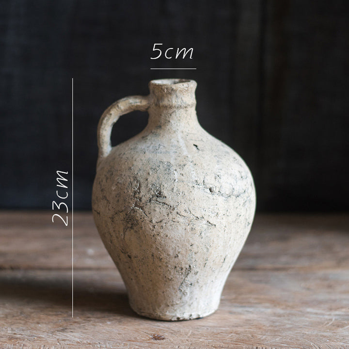 Buy farmhouse furniture Large Brisa Mediterranean Handmade Red Clay Pots - Modern Cottage Farmhouse Furniture