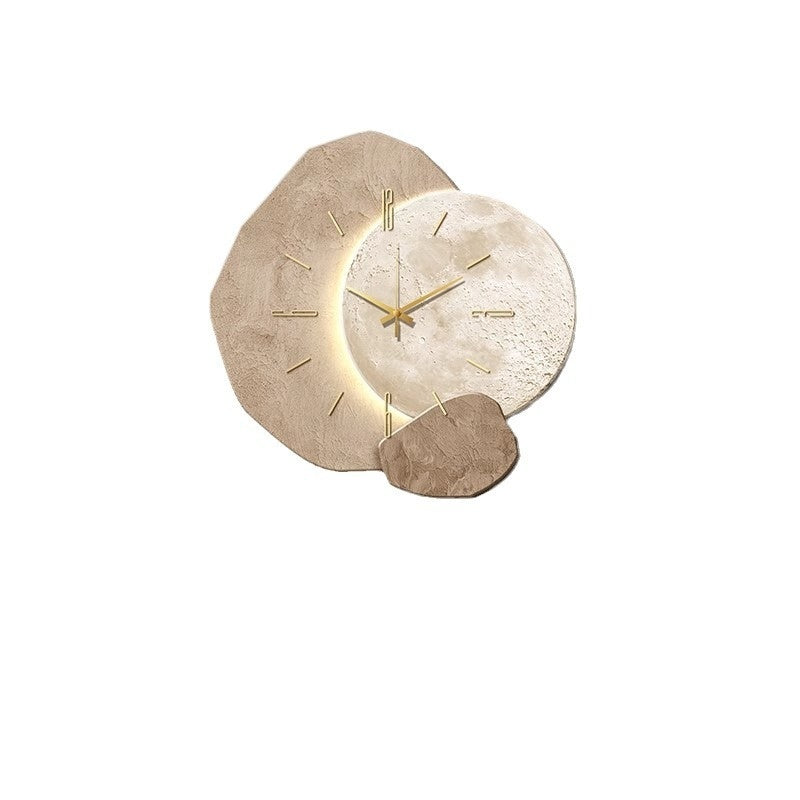 Buy farmhouse furniture Mykonos | Mediterranean Sea Stone Luxury Clock Wall - Modern Cottage Farmhouse Furniture