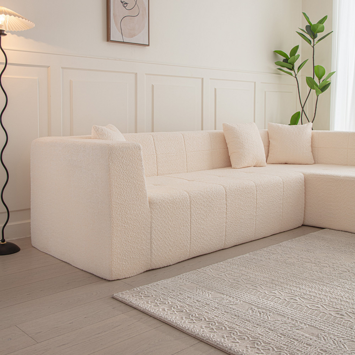 Buy farmhouse furniture The Grand Amalfi Large Modular Mediterranean L-Shaped Sectional Floor Sofa - Modern Cottage Farmhouse Furniture