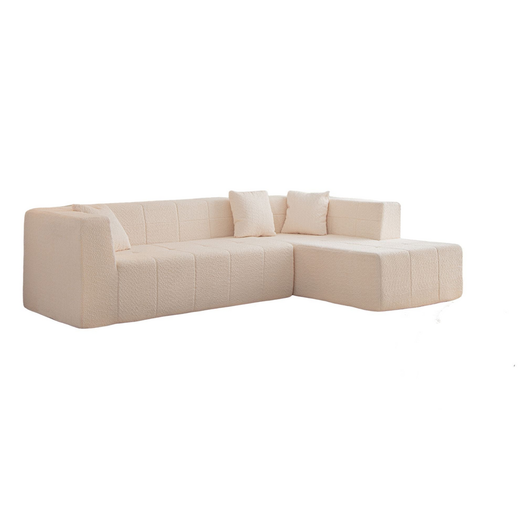 Buy farmhouse furniture The Grand Amalfi Large Modular Mediterranean L-Shaped Sectional Floor Sofa - Modern Cottage Farmhouse Furniture