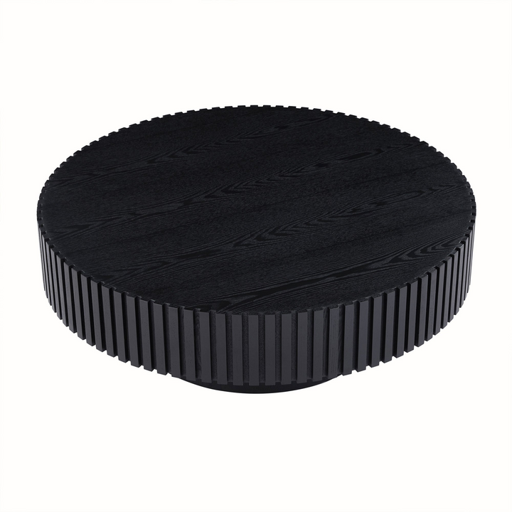 Buy farmhouse furniture Bellissimo Mediterranean Farmhouse Round Wood Coffee - Modern Cottage Farmhouse Furniture