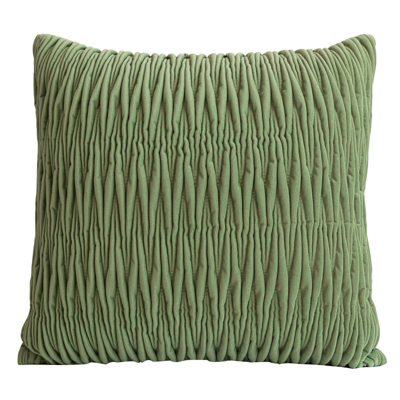 Buy farmhouse furniture Chloeros | Green Textured Mediterranean Sofa Throw Pillows - Modern Cottage Farmhouse Furniture