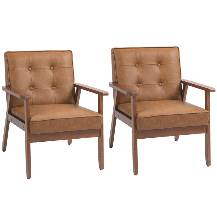 Buy farmhouse furniture Tuscan Mediterranean Light Brown Contemporary Accent Chairs (2 Chairs) - Modern Cottage Farmhouse Furniture