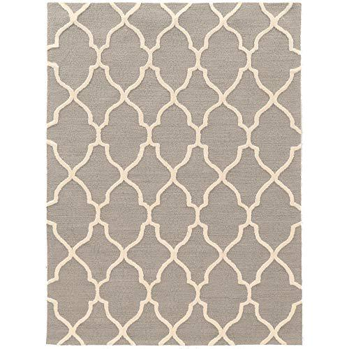 Buy farmhouse furniture Large Living Room Trio Geo Grey & Ivory 8x10 Rug - Modern Cottage Farmhouse Furniture