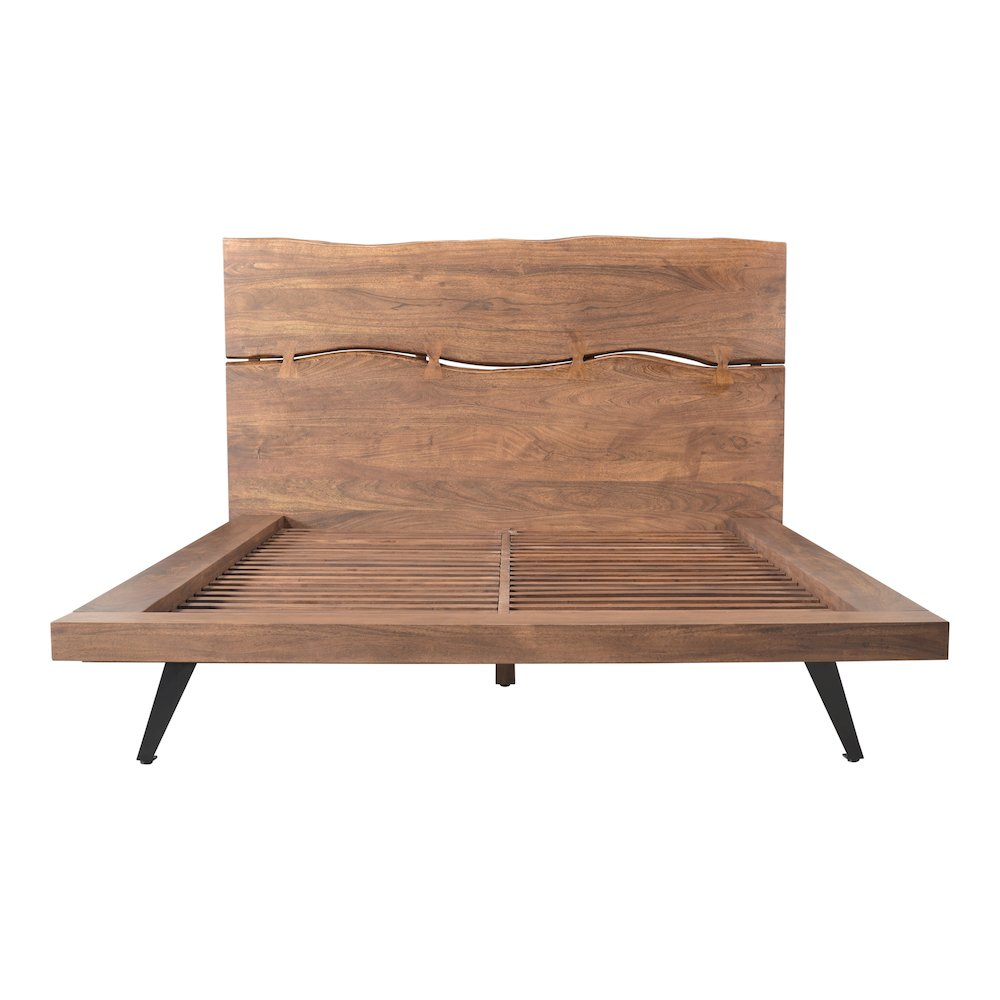 Buy farmhouse furniture Madagascar Mediterranean Farmhouse Platform Bed King - Modern Cottage Farmhouse Furniture