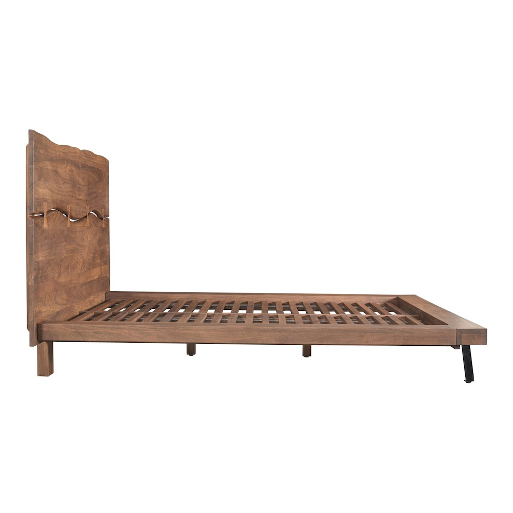 Buy farmhouse furniture Madagascar Mediterranean Farmhouse Platform Bed King - Modern Cottage Farmhouse Furniture