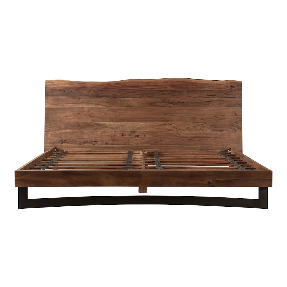 Buy farmhouse furniture Bent King Size Mediterranean Farmhouse Bed - Modern Cottage Farmhouse Furniture