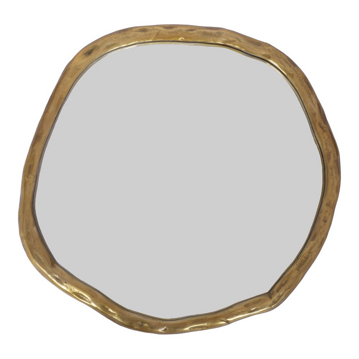 Buy farmhouse furniture Foundry Small Mirror Gold - Modern Cottage Farmhouse Furniture