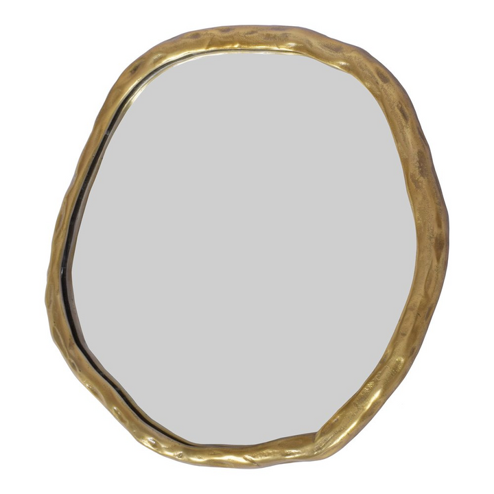 Buy farmhouse furniture Foundry Small Mirror Gold - Modern Cottage Farmhouse Furniture
