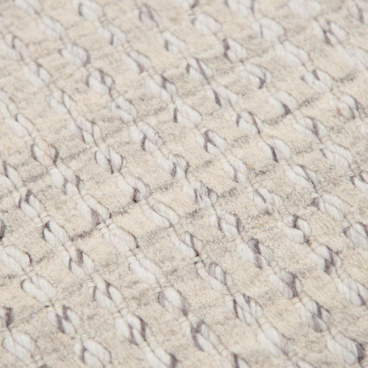 Buy farmhouse furniture Lily - Mediterranean Farmhouse - Hand Loomed Cut &amp; Loop Pile Wool/ Polyester Rug, 7&