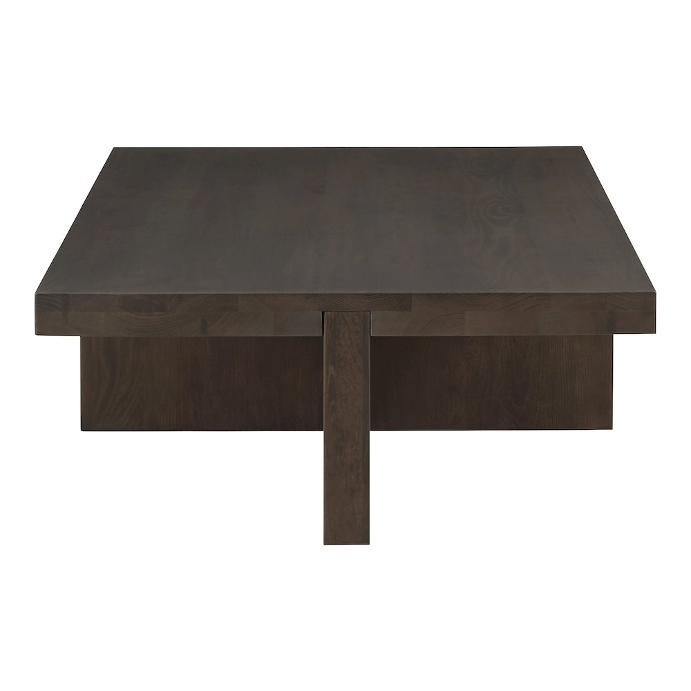 Buy farmhouse furniture Folke Mediterranean Farmhouse Rectangular Coffee Table Dark Brown - Modern Cottage Farmhouse Furniture