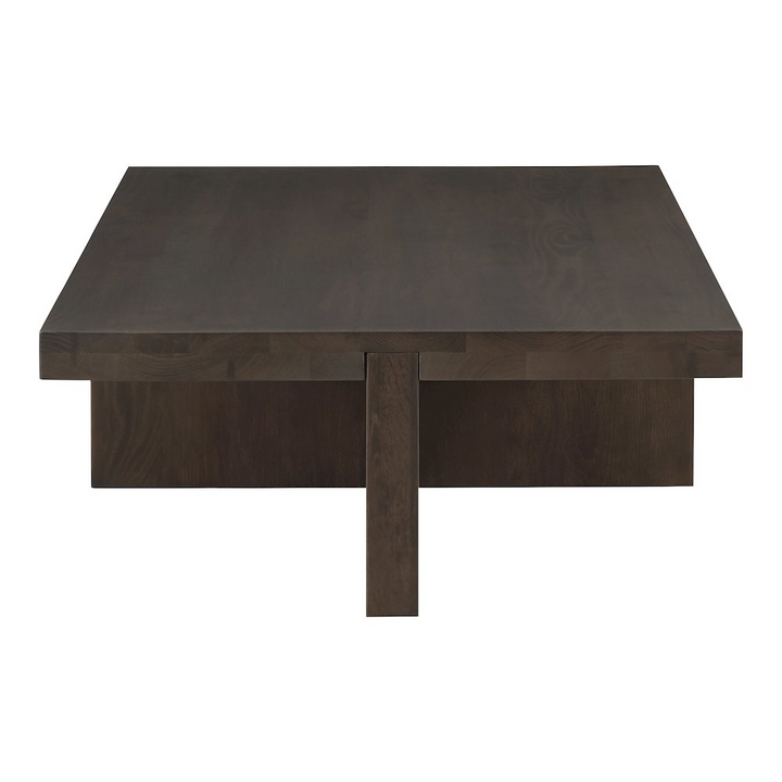 Buy farmhouse furniture Folke Mediterranean Farmhouse Rectangular Coffee Table Dark Brown - Modern Cottage Farmhouse Furniture