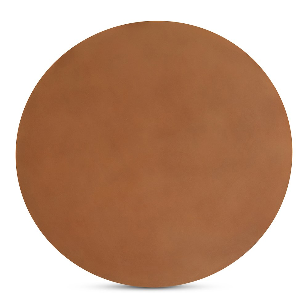 Buy farmhouse furniture Large Terracotta Terrazzo Mediterranean Minimalist Coffee Table - Modern Cottage Farmhouse Furniture
