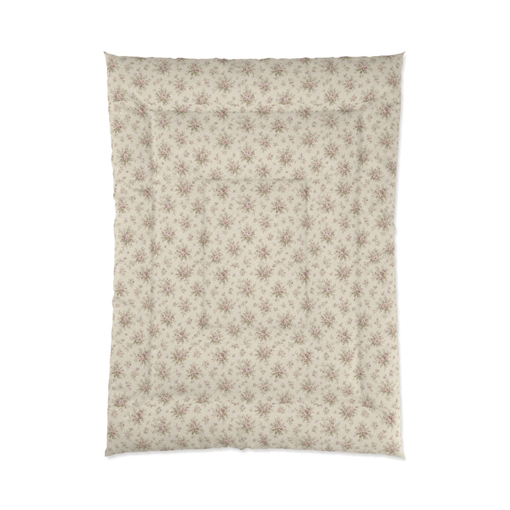 Vintage Rosewood Floral Comforter — By. Artisan Blooms