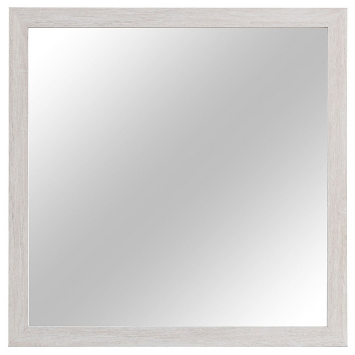 Buy farmhouse furniture Brantford Dresser Mirror Coastal White - Modern Cottage Farmhouse Furniture