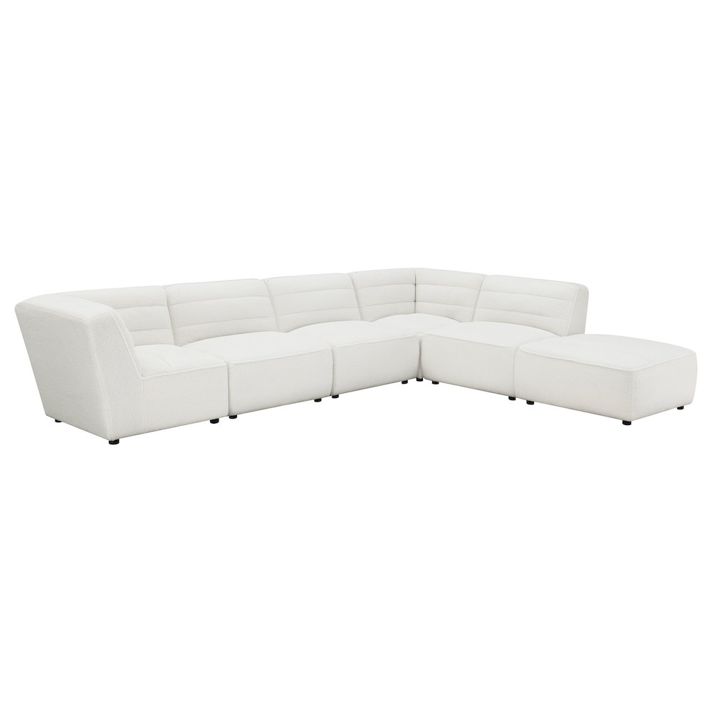 Buy farmhouse furniture The Valencia Grande 6-piece Upholstered Mediterranean Luxury Modular Sectional Sofa - Modern Cottage Farmhouse Furniture