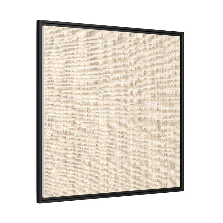 Woven Art Sage &amp; Cream Framed Canvas Wall Art