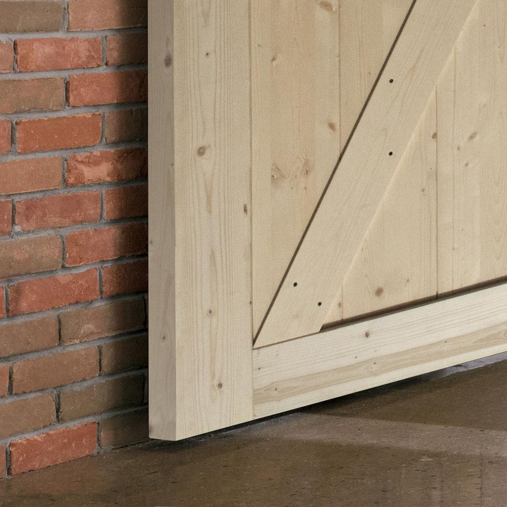 Buy farmhouse furniture Farmhouse Sliding Barn Door Kit | 36" Spruce Wood | Complete Hardware Included - Modern Cottage Farmhouse Furniture
