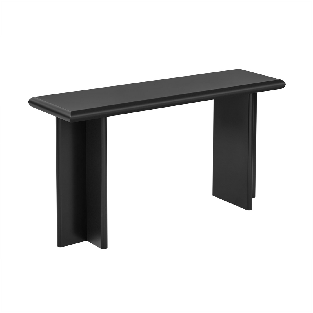 Buy farmhouse furniture Modern Entryway Table with L-Shaped Legs,Suitable for Entryway, Hallway, Living Room, Foyer, Corridor - Modern Cottage Farmhouse Furniture